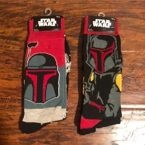 Star Wars Boba Fett Sock Bundle